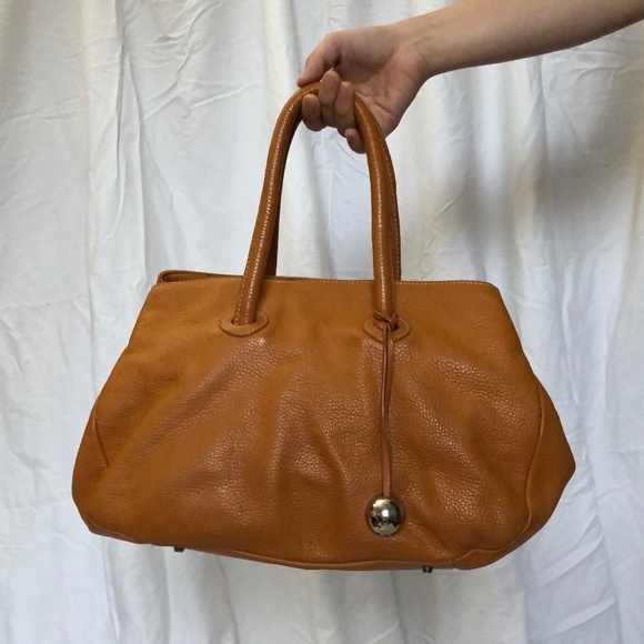 90/00s Vintage Genuine Leather Furla Handbag